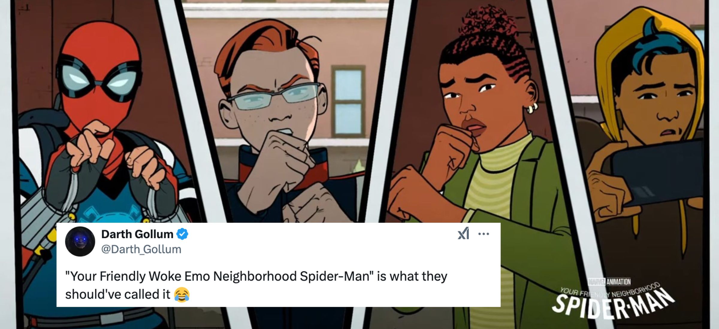 spider-man afera serial animowany