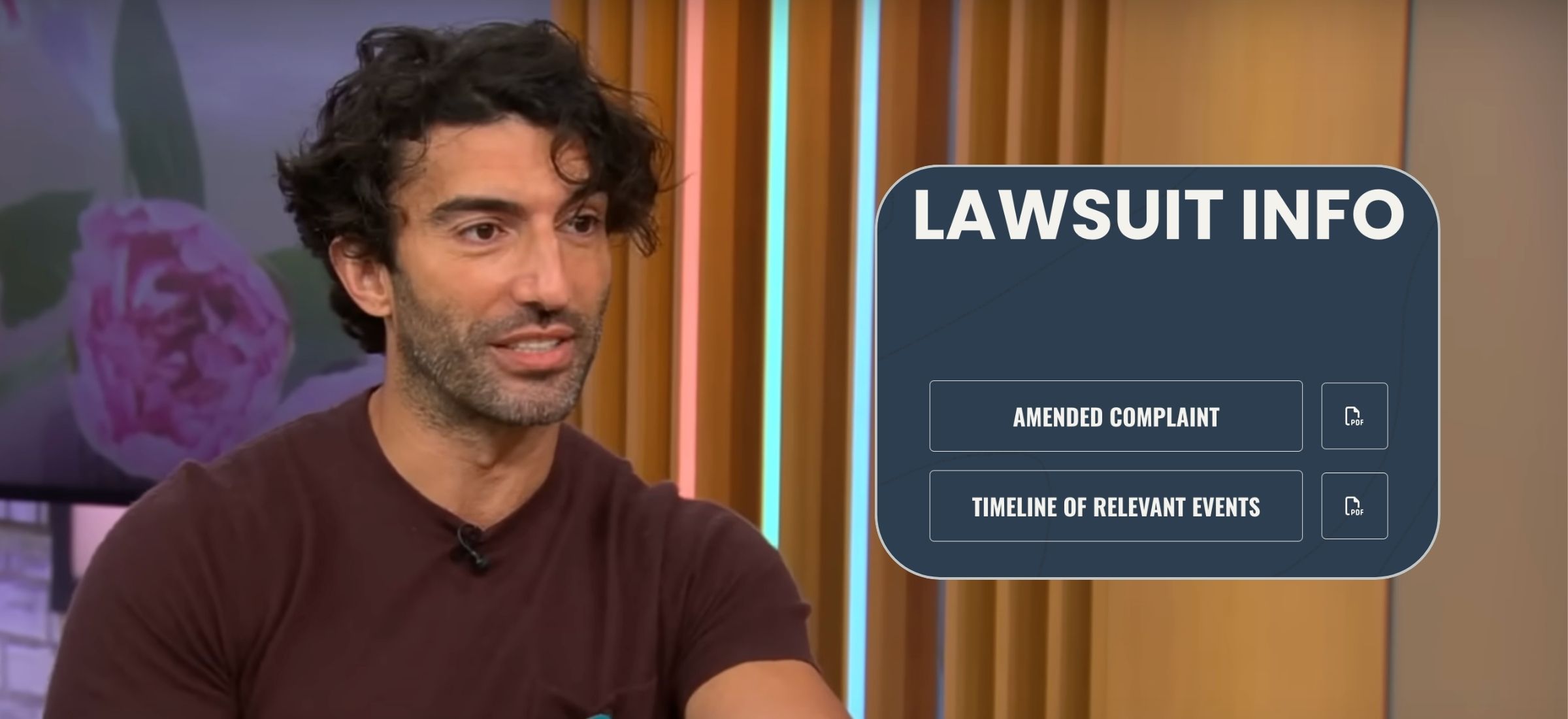 justin baldoni strona internetowa pozew blake lively