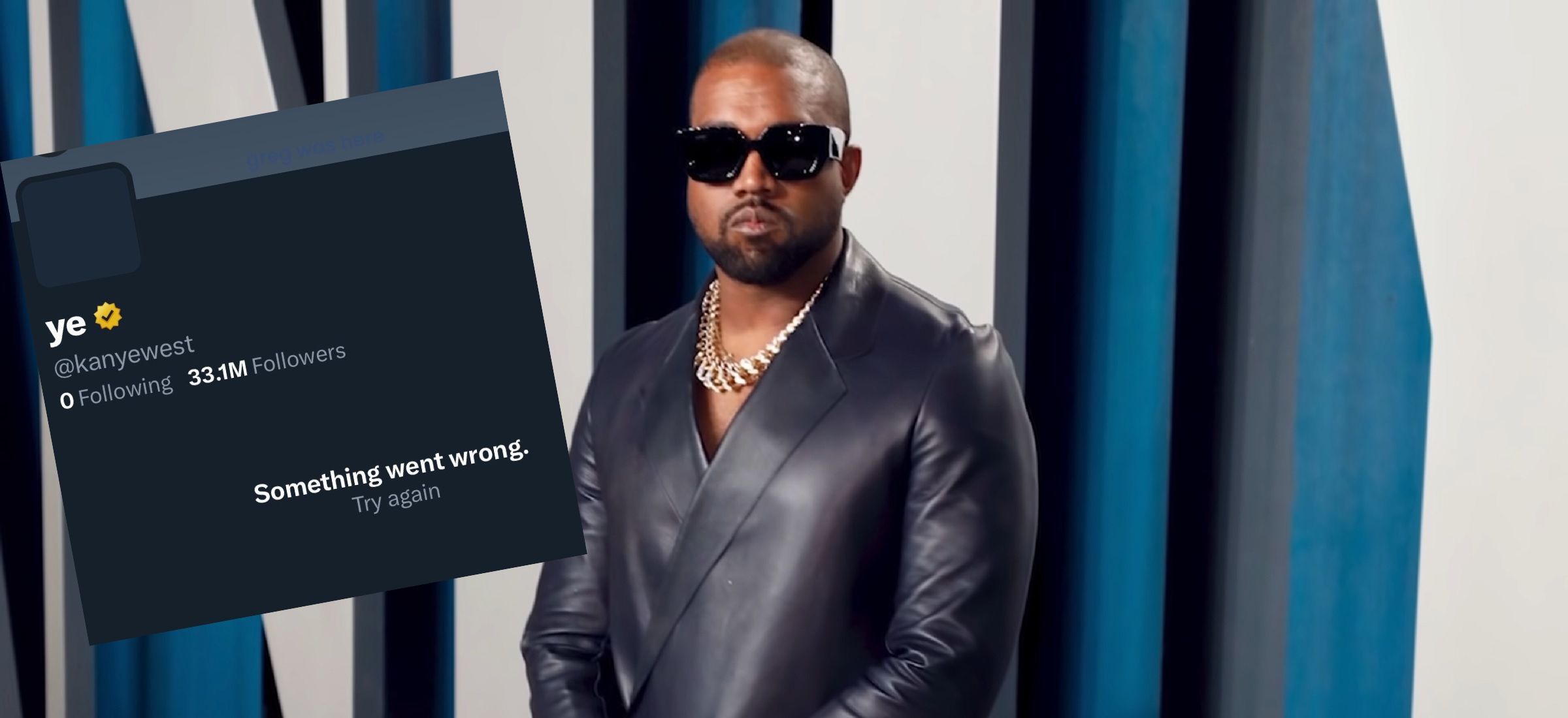 Odklejony Kanye West w ostatnich dniach szokował na X skandalicznymi wpisami. I spadł z rowerka