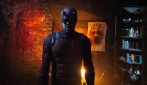 daredevil born again serial disney plus plakat