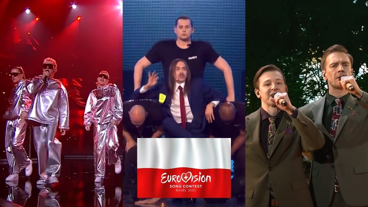 eurowizja polskie akcenty tancerze