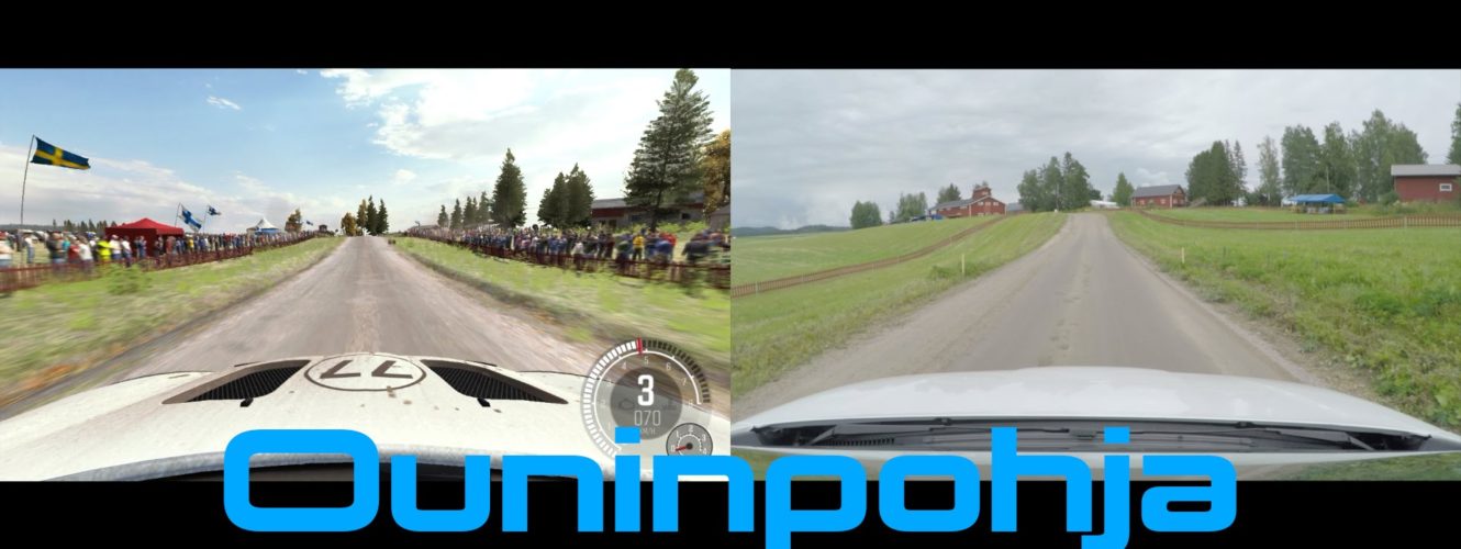 Dirt Rally – Ouninpohja: game vs reality | WIDEO