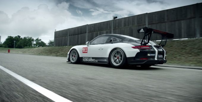The new Porsche 911 GT3 Cup. Born in Flacht.