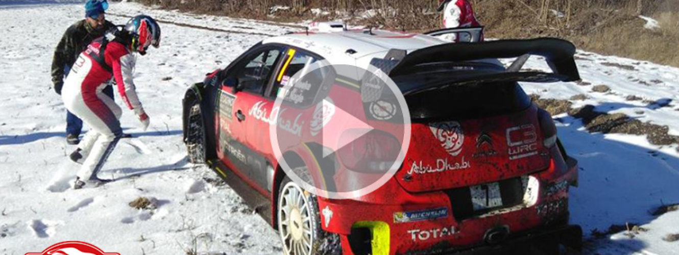 CRASH Kris Meeke – Rallye de Monte Carlo 2017