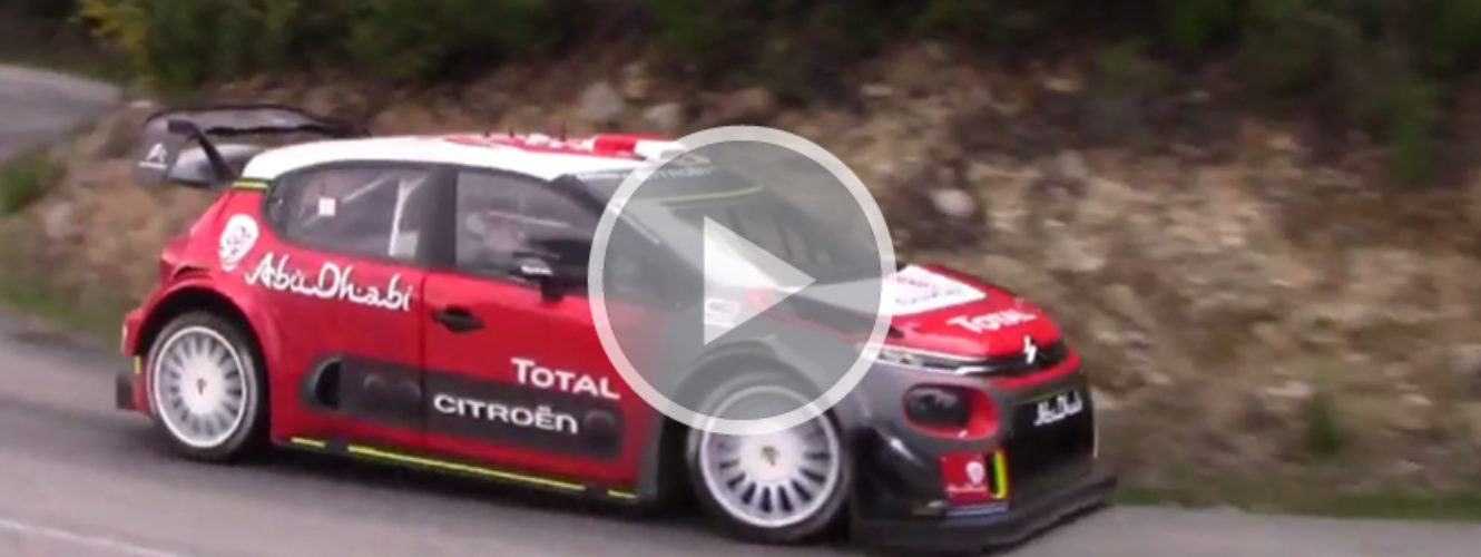 Craig Breen – Testy C3 WRC