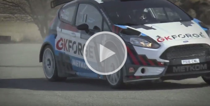 Pierwsze testy Forda Fiesta R5 – GK Forge Metkom Rally Team