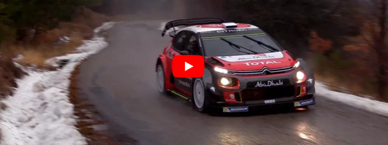 Kris Meeke – Testy przed Rallye Monte Carlo 2018 – C3 WRC