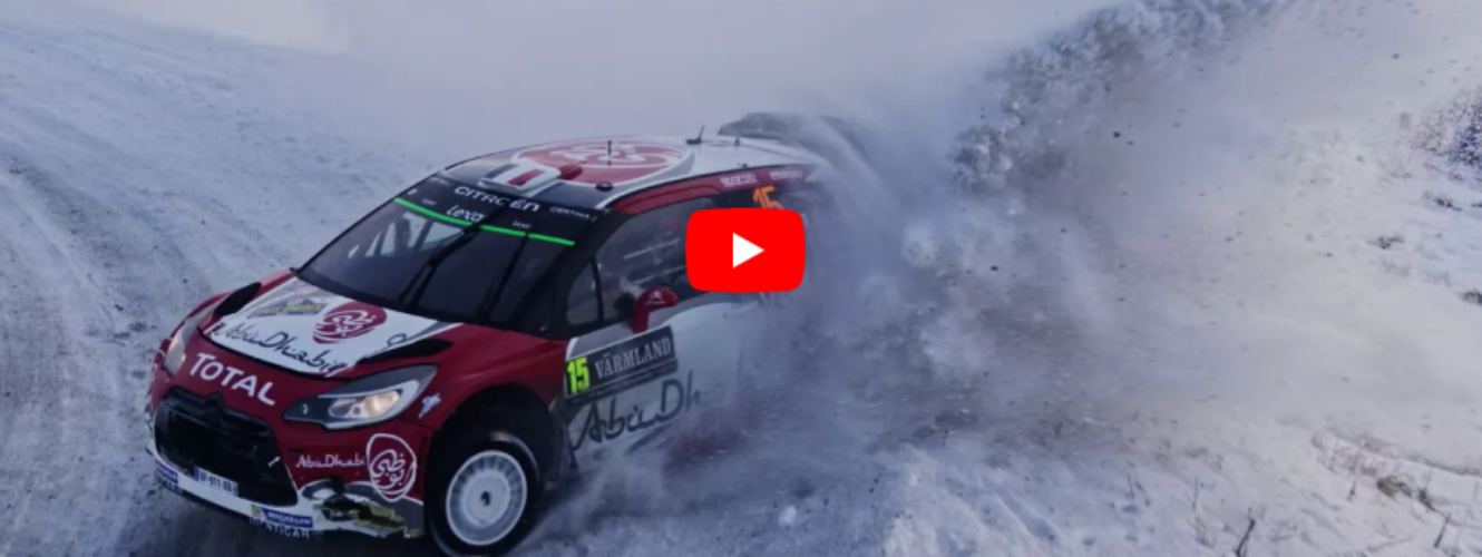 WRC 2017 – DJI Aerial Clip: Rally Sweden
