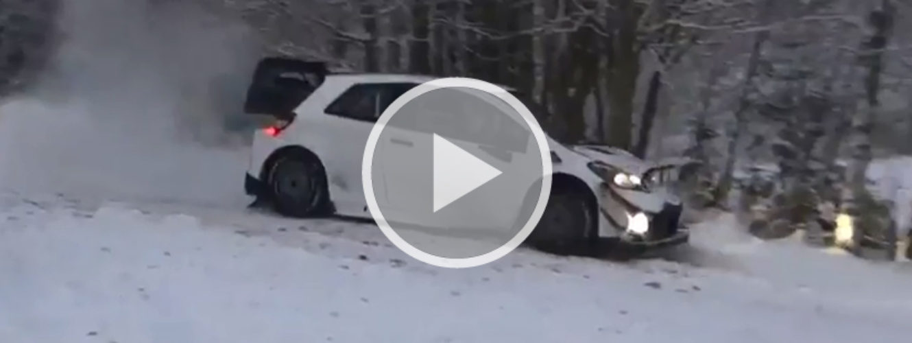 Ott Tanak – on the snow | Toyota Yaris WRC