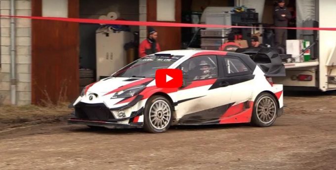 Tests E. Lappi – Rallye Monte-Carlo 2018 – Yaris WRC