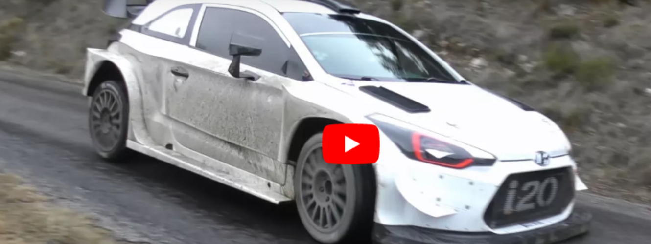 Testy Dani Sordo przed Monte Carlo 2018 | Hyundai i20 WRC