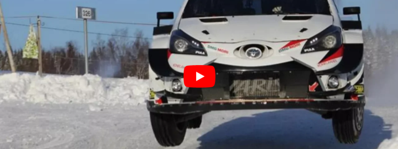 Ott Tanak / Toyota Yaris WRC – testy przed Rally Sweden 2018