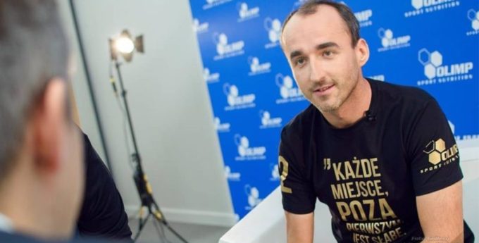 Kubica wciąż ze wsparciem Olimp Sport Nutrition