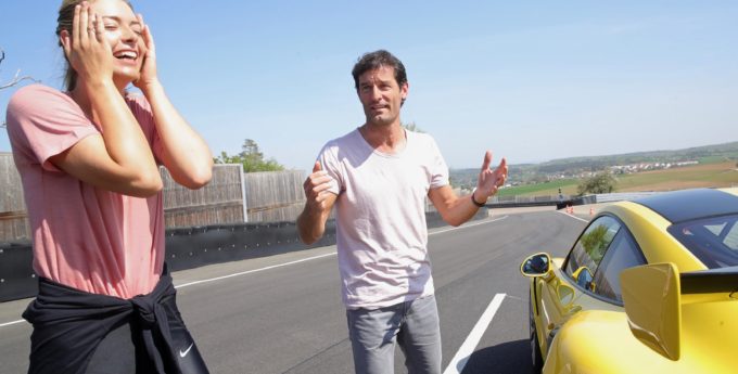 Speed Dating w Porsche 911 GT2 RS? Tak to wyglądało z Markiem Webberem i Mariją Szarapową