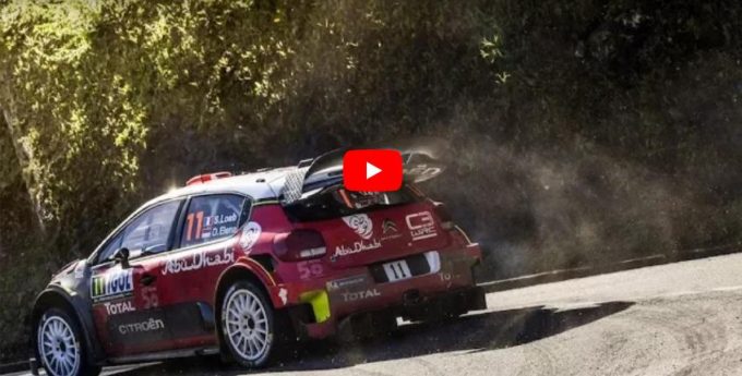 Leg 1 – Top Moments (Loeb’s crash) – 2018 WRC Tour de Corse – Michelin Motorsport