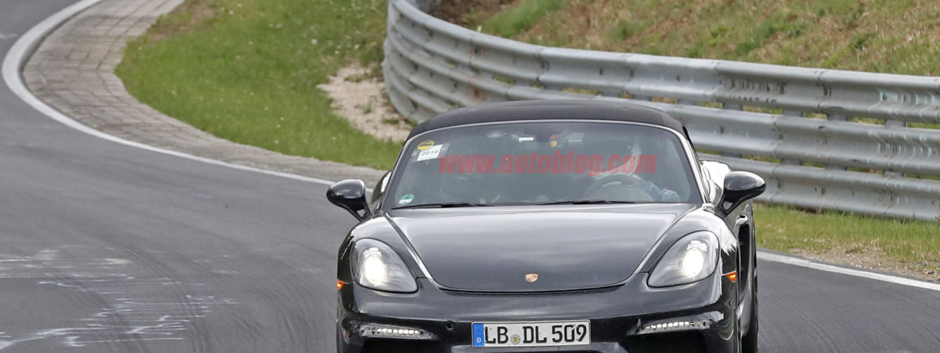 Porsche 718 Boxster Spyder uchwycone na zdjęciach szpiegowskich