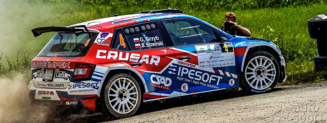 Rally Lubeník: Grzyb i Browiński samodzielnymi liderami mistrzostw Słowacji