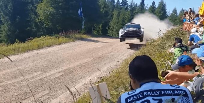 WRC Neste Rally Finland 2018 | flat out & jump