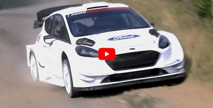 Teemu Suninen | Ford Fiesta WRC | Testy Rallye Deutschland 2018
