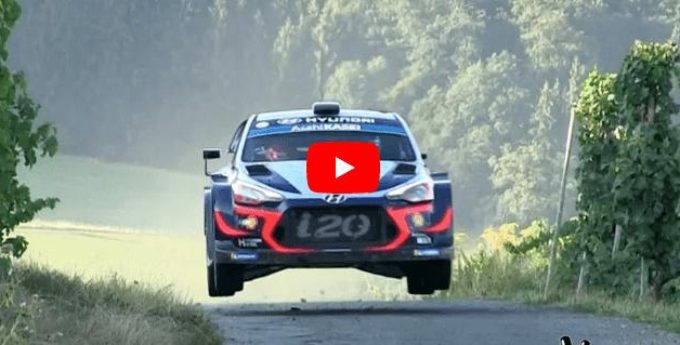 WRC Rallye Deutschland 2018 Best of Crash & Flat out