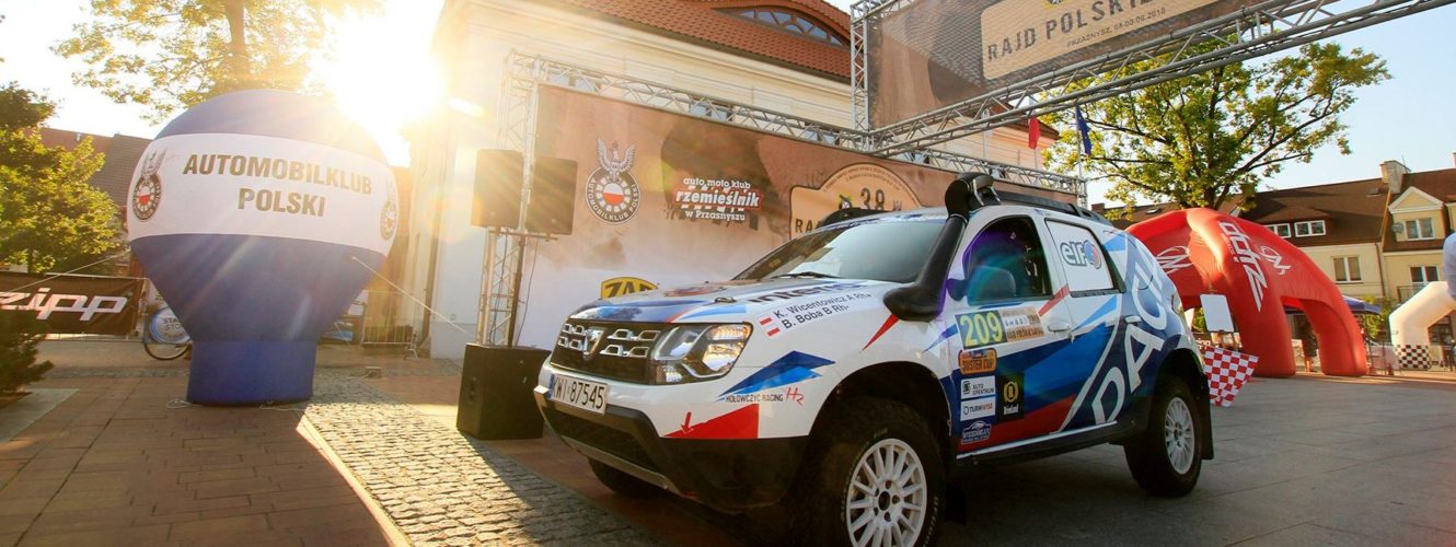 Rajd Polskie Safari: Wicentowicz i Boba prowadzą w Dacia Duster Elf Cup po Żwirowni