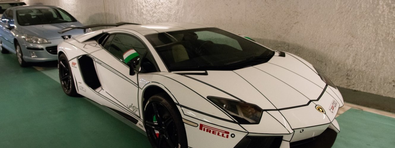 Skradzione Lamborghini widziano na warszawskich ulicach