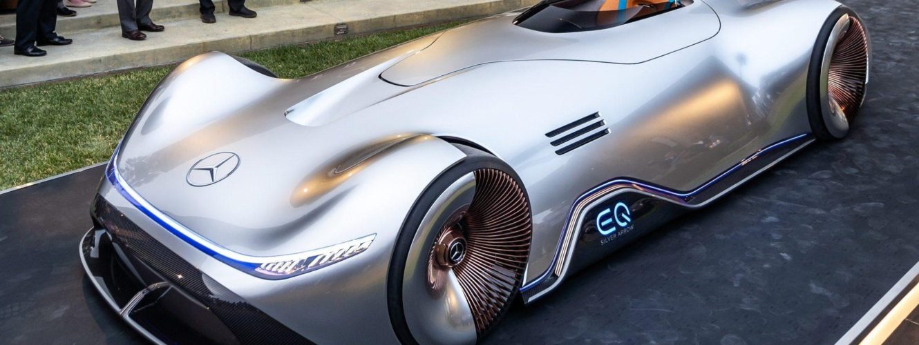 Mercedes zaprezentował elektryczny model Vision EQ Silver Arrow