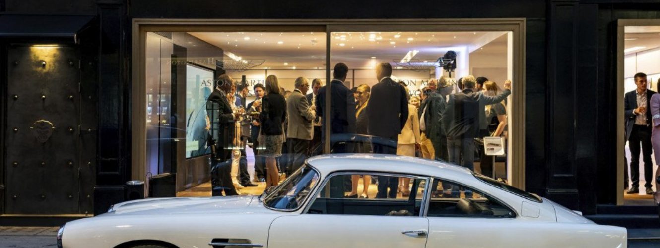 Aston Martin otwiera londyński showroom dla klasycznych samochodów