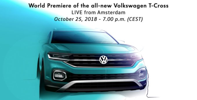 Światowa premiera Volkswagena T-Crossa już jutro
