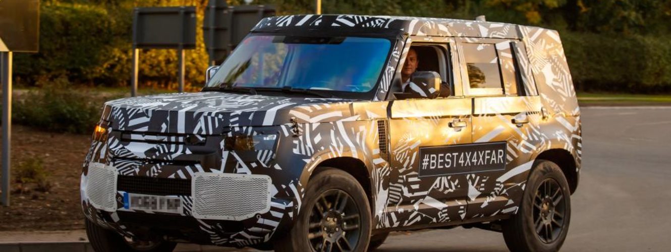 Nowy Defender na drodze – Land Rover rozpoczął testy drogowe kolejnej generacji