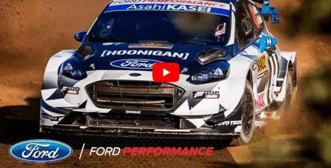 On Board with Ken Block at WRC Rally Spain | Ford Performance