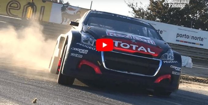 RX Rally | Sebastien Loeb | Show & Test