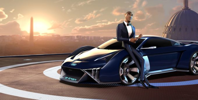 Audi po raz pierwszy projektuje samochód koncepcyjny do filmu animowanego