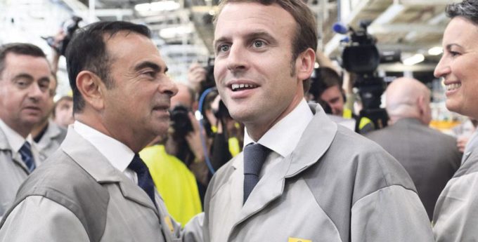Prezydent Francji spokojny o przyszłość sojuszu Nissan-Renault. Ghosn może trafić za kratki na 10 lat