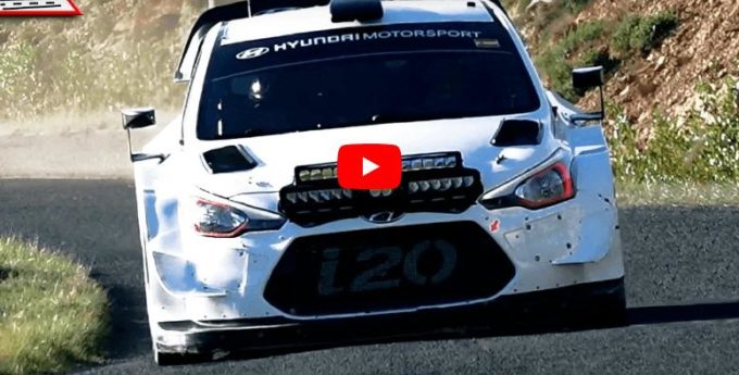 Testy Hyundai i20 WRC 2019 | Sordo – Mikkelsen | Francja 2018