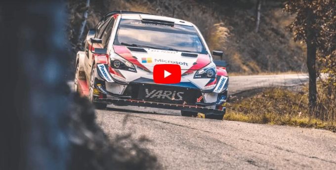 Toyota Yaris WRC – Rallye Monte-Carlo 2019 | Testy – Jari-Matti Latvala/Juho Hänninen