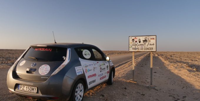 Nissan otrzymuje nagrodę za projekt Electric Explorer African Challenge 2018