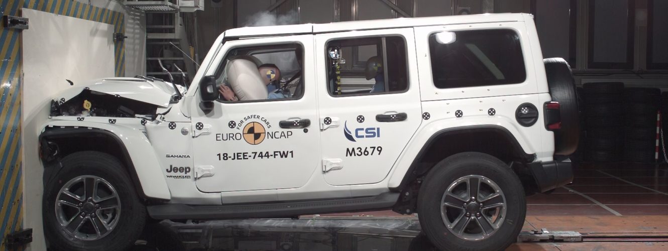 Fiat Panda bez gwiazdek, Jeep Wrangler z jedną. Przerażające wyniki testów