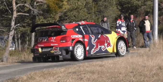 Ogier i Ingrassia w C3 WRC | Testy przed Monte Carlo 2019