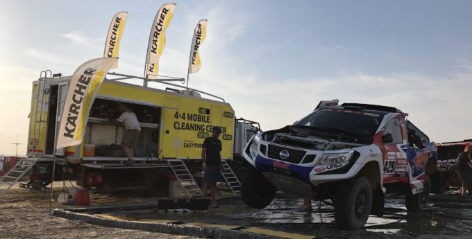 Rajd Dakar 2019: W tak nowatorski sposób Kärcher pomaga zespołom