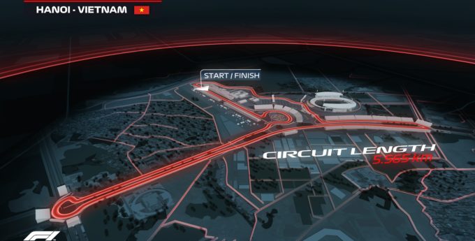 F1: Nowoczesne tory tworzone przy użyciu symulatora