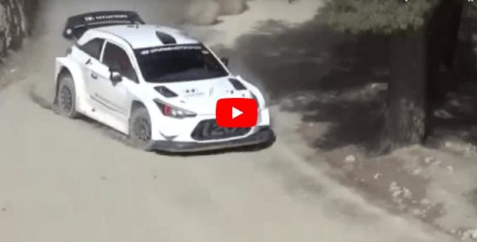 WRC Rally Mexico 2019 | Testy Dani Sordo  – Hyundai i20 WRC