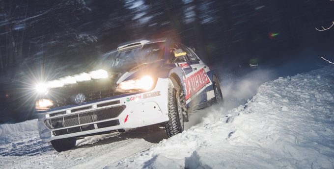 Norweska rozgrzewka WRC 2 przed Rajdem Szwecji dla Veiby’ego