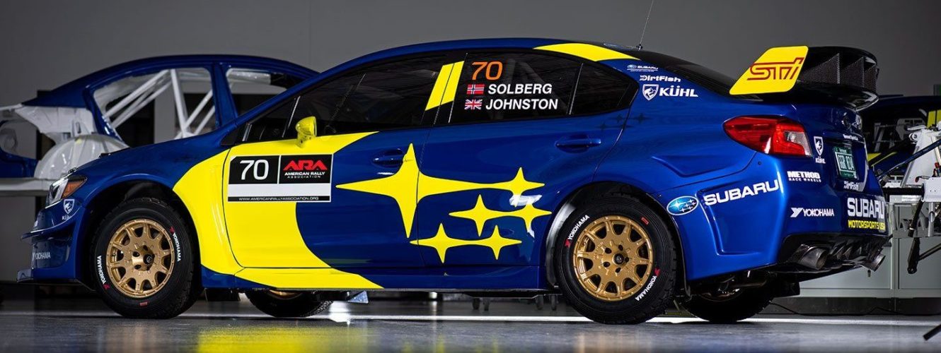 Syn mistrza WRC idzie w ślady ojca. Subaru w legendarnym malowaniu dla Olivera Solberga