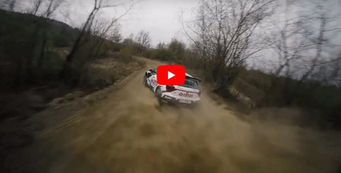 Kajetan Kajetanowicz -VW Polo GTI R5 vs Racing Drone