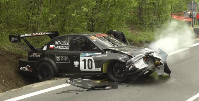 Dzwon Szymon Łukaszczyk – Mitsubishi Lancer Evo |  45 Bieszczadzki Wyścig Górski 2019