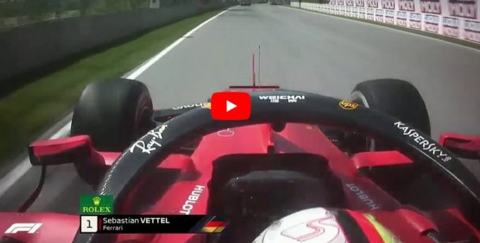 Sebastian Vettel – wyjazd z toru który przesądził o zwycięstwie Hamiltona