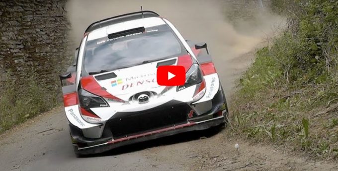 Kris Meeke | Testy przed Rajdem Niemiec 2019 | Toyota Yaris WRC