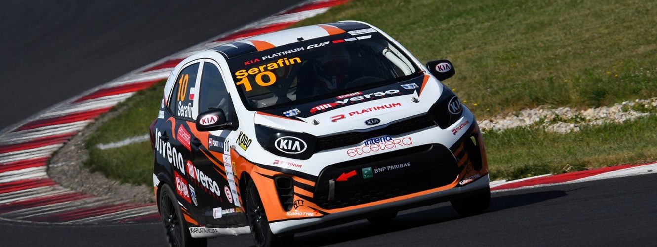Kia Platinum Cup: Serafin pojedzie z pole position na Slovakia Ring