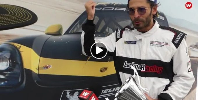 Jimek (Radzimir Dębski) opisuje kończący weekend PSCCE wyścig endurance